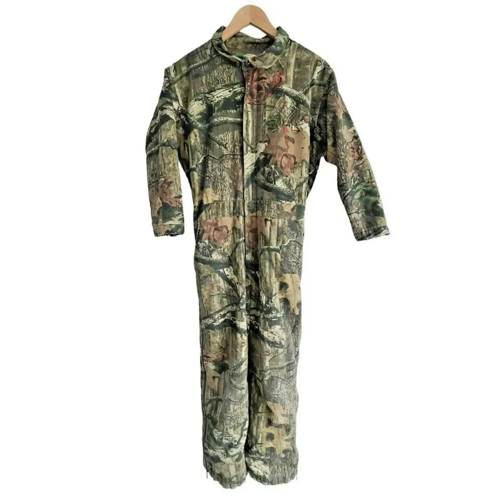Cabelas For Kids Camo Insulated Hunting Coveralls Size Medium M‎ Camouflage